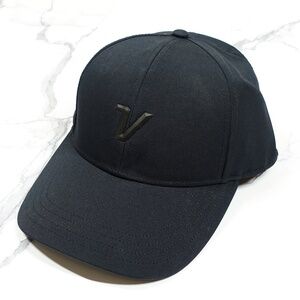 Volvic Baseball Golf Cap Hat Unisex Black